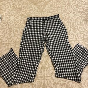 URBAN OUTFITTERS checkered flare pants size small